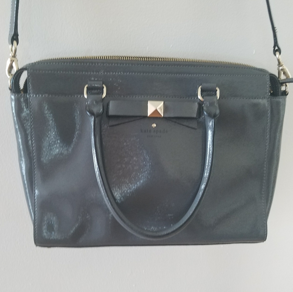 Kate Spade Purse Grey / silver